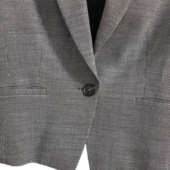 Brooks Brothers Blazer Womens 6P 6 Petite Gray‎ Stellita Fit Italian Wool Jacket - Picture 3 of 8